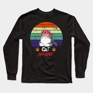 cat mommy Long Sleeve T-Shirt